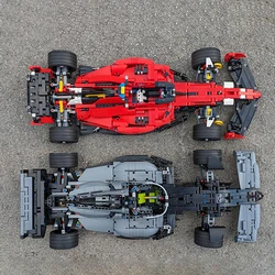 NEW Techncal SF-23 F1 Formula F1 Modfied from 9X8 Le Mans Hybrid Hypercar and 488 GTE MOC Building Blocks DIY Toys Gifts