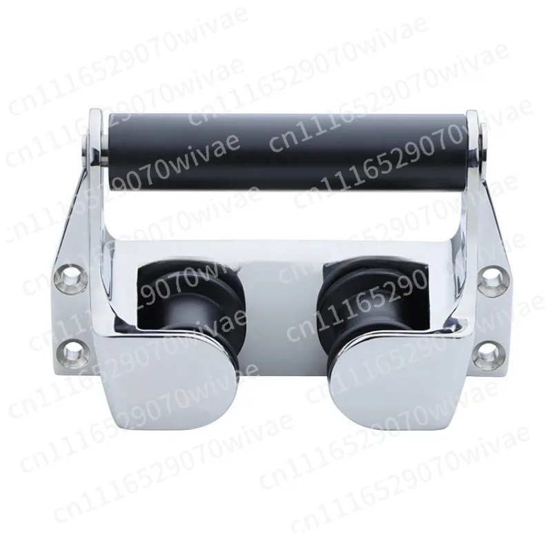 Double Wheel Cable Guide 316 Stainless Steel Cast Cable Hole Ship Accessories Guide Bracket Marine Hardware