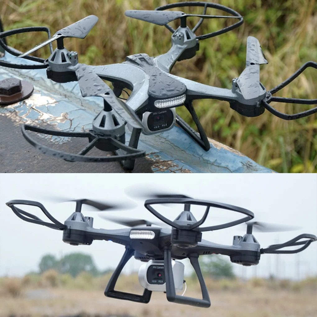 Дрон Камера 2K Дополнительные светодиодные ночные огни Захват потрясающих Views в ночное время Светодиодные ночные огни Прочный возврат одной клавиши RC Дроны Игрушки