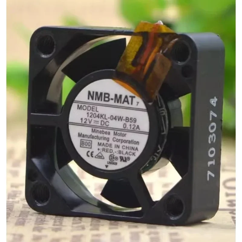 New Cooler Fan for NMB-MAT 1204KL-04W-B59 3010 12V 0.12A 3CM Inverter Fan 30*30*10MM