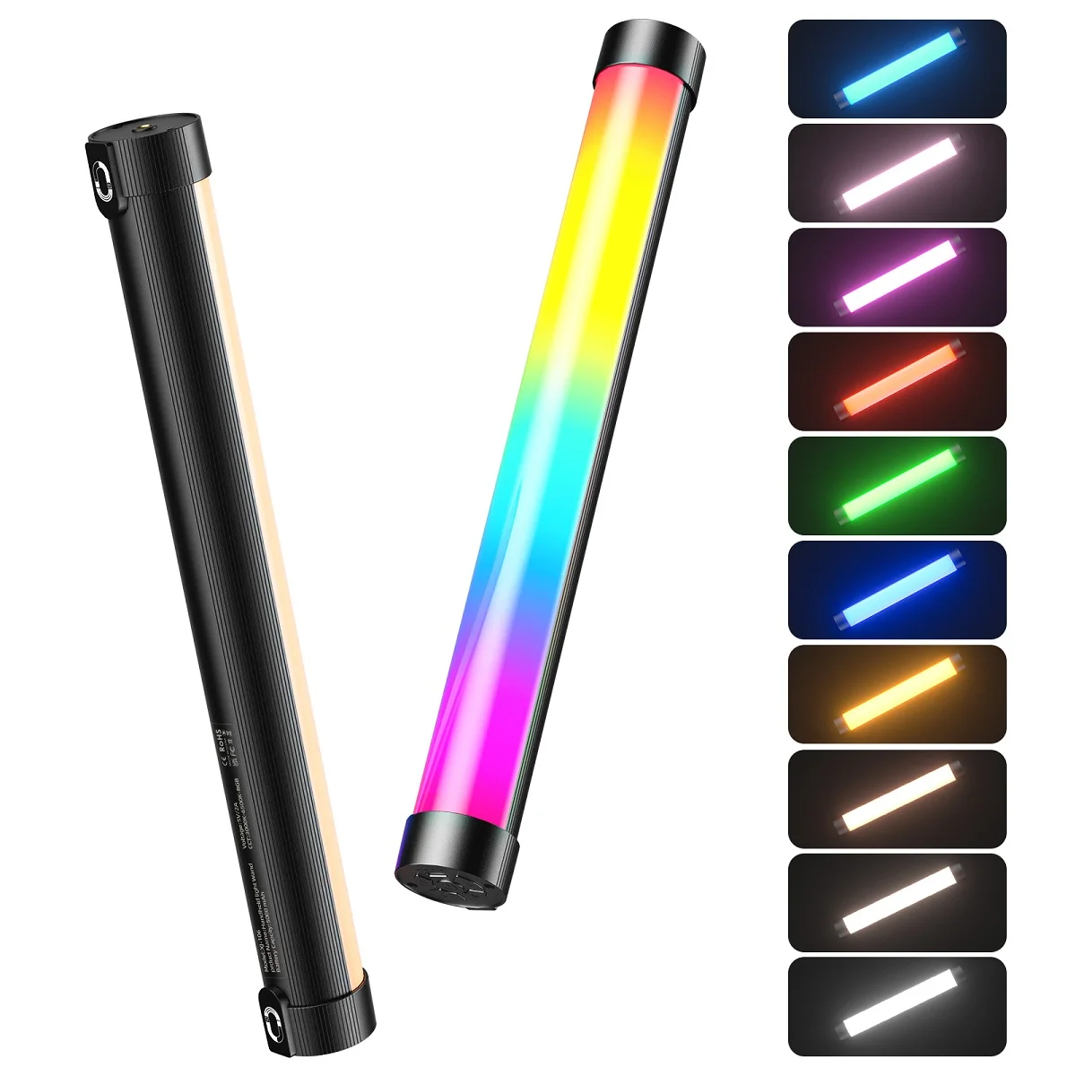 

Handheld Full Color RGB Stick Light Magnetic LED Fill Light Portable Video Light Wand for Studio Photography Streaming