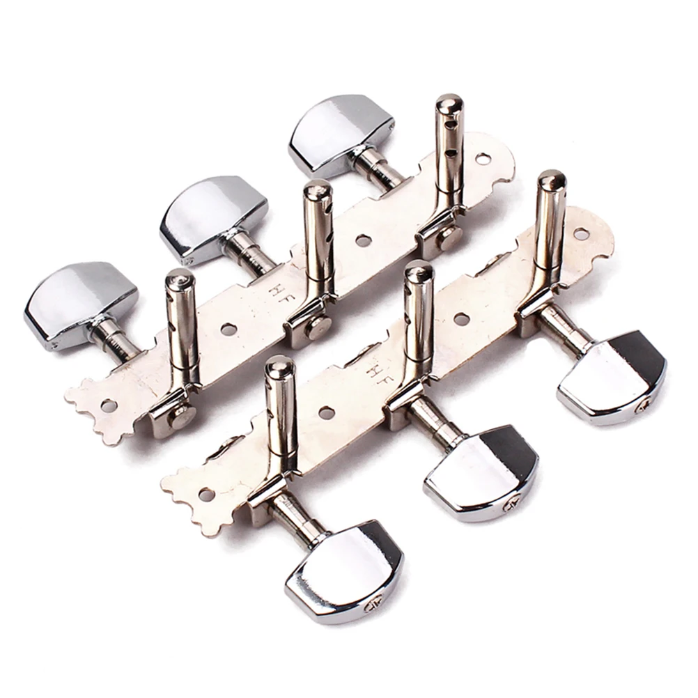 

3L+ Chrome Alignment Professional Guitar Tuning Pegs Machine Heads String Classical Pattern Metal Accessories