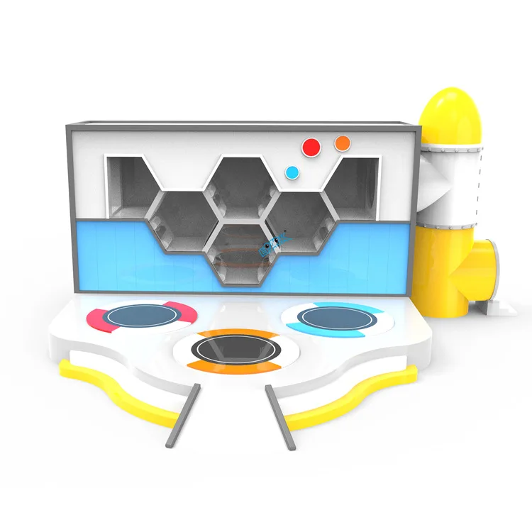 Trampoline Park Honeycomb Indoor Naughty Fort Amusement Equipment