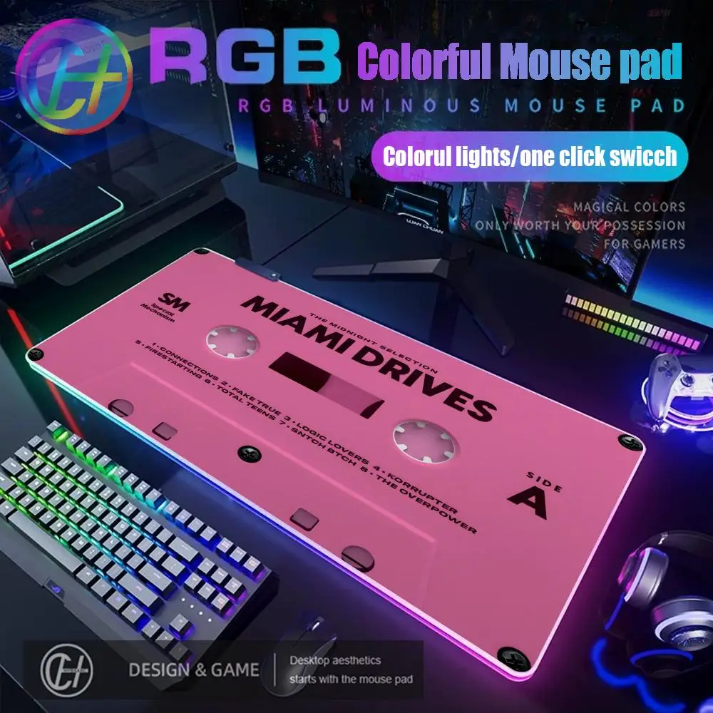 

Коврик для радио-мыши RGB игровой коврик для мыши настольный коврик HD геймер большой светодиодный светильник XXL HYBXAXC 400X900 коврики для мыши ПК компьютерный ковер