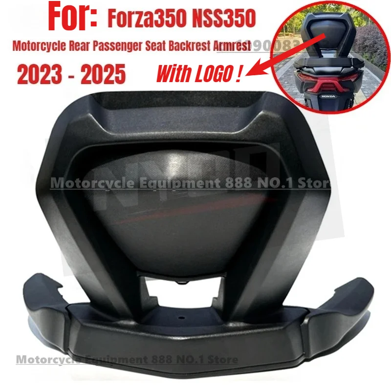 

Motorcycle Rear Passenger Seat Backrest Armrest for Forza350 NSS350 Forza 350 NSS 350 2023-2025 Modified Accessories