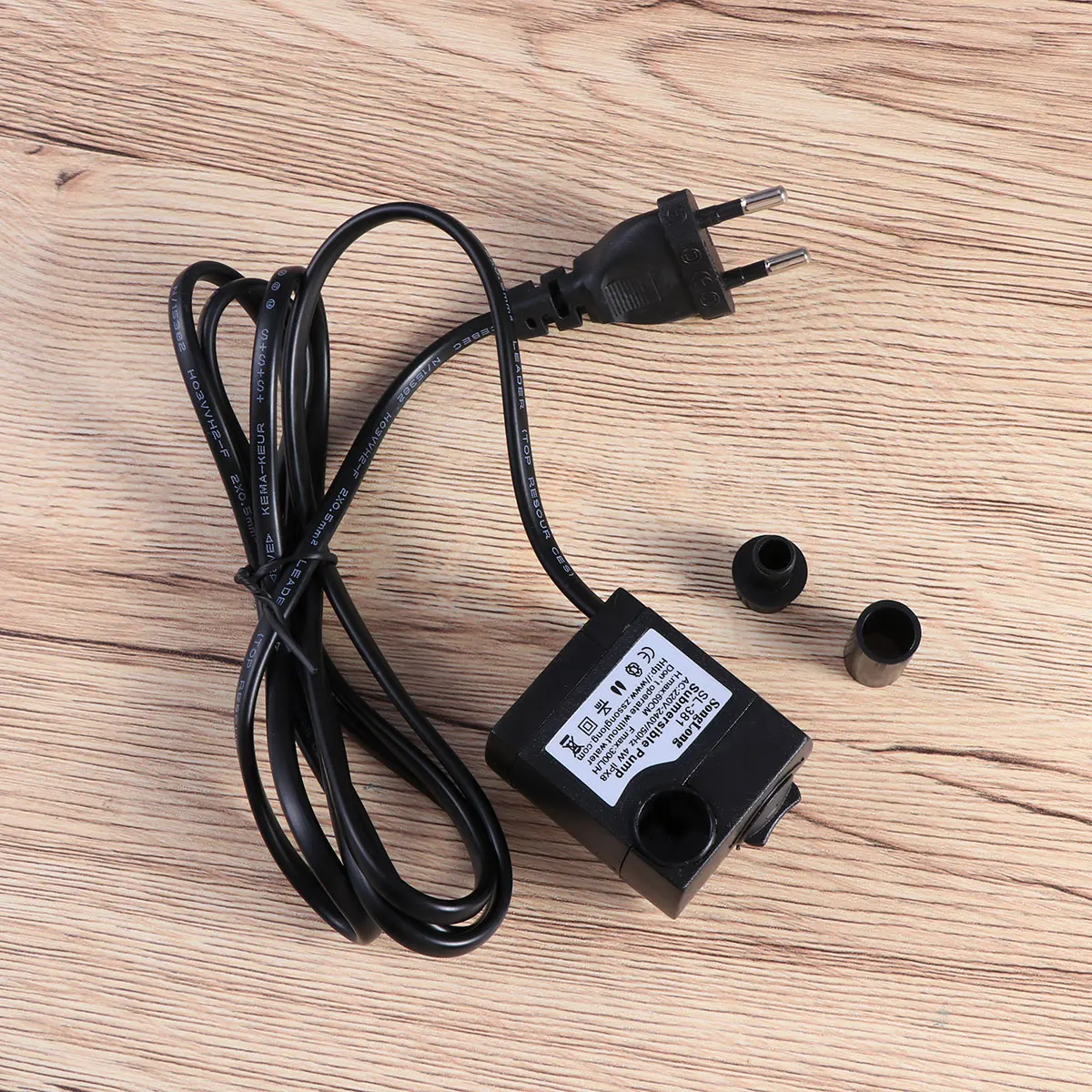 

300 L/H Submersible Pump Small Quiet for Aquarium Pond Fountain Fish Tank Hydroponics EU Plug Adjustable Flow Pet Supplies