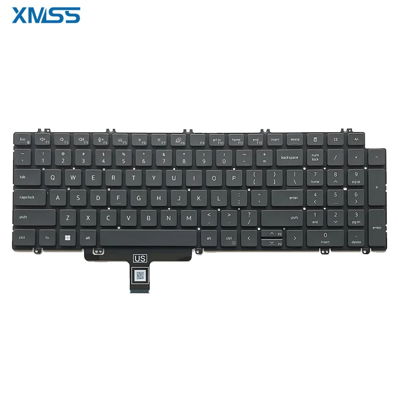 New for Dell Latitude 5520 5521 Precision 3560 3561 0N7N16 US Keyboard Backlit