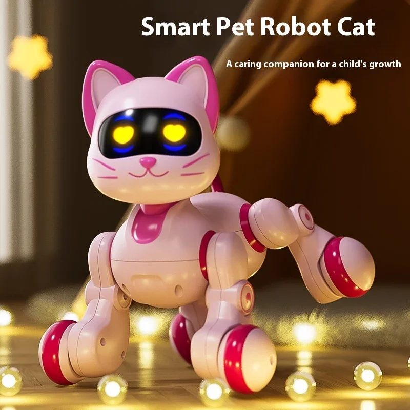Pink Kitten Machine Toys for Girls, Cute Pet Kitten Gifts for Children, Perfect Birthday Gifts for Little Girls.