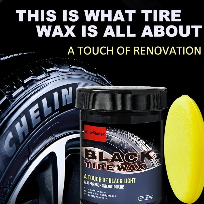 

Tire Brightness And Refurbishment Wax Durable Anti Aging Gloss Enhancer For Automobile Tires Blackening Agent Nursing Agent