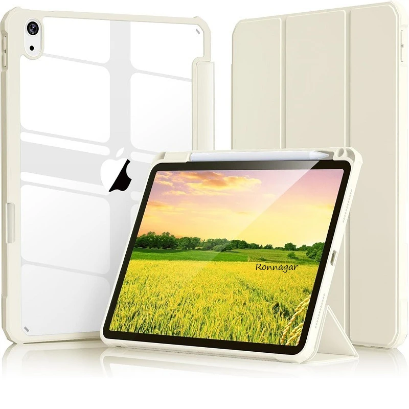 

Чехол для iPad (A16) 11-го/10-го поколения (2025/2022), Air11 13 M2 M3 2024, Pro11 13 M4 9-го, 8-го, 7-го поколений, 10.2, 10.5, Air5, 4, 10.9 с функцией автоматического пробуждения/сна