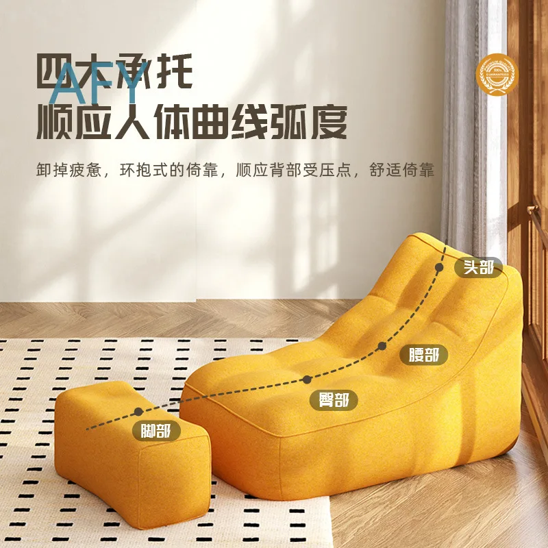 Caterpillar Bean Bag Chair for Dorm Room Bedroom Living Room Balcony Floor Seating Sofa Lounge Chair for Adults Kids Teens