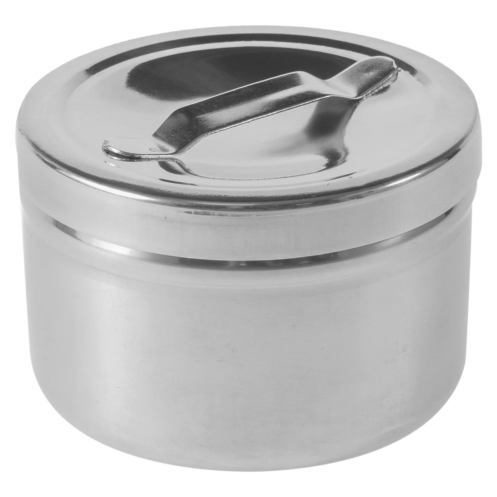 

Alcohol Container Cotton Ball Box Stainless Steel Large Capacity Laboratory Storage Jar Sealed Tight Sample Holder