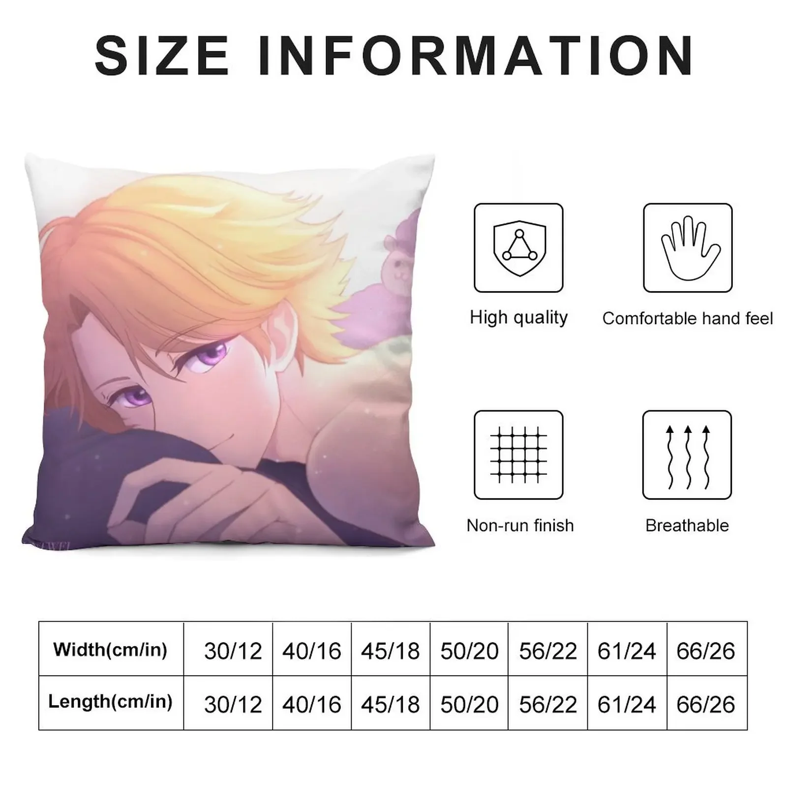 Yoosung Throw Pillow Cushions For Children Decorative Pillow Covers For Sofa pillow