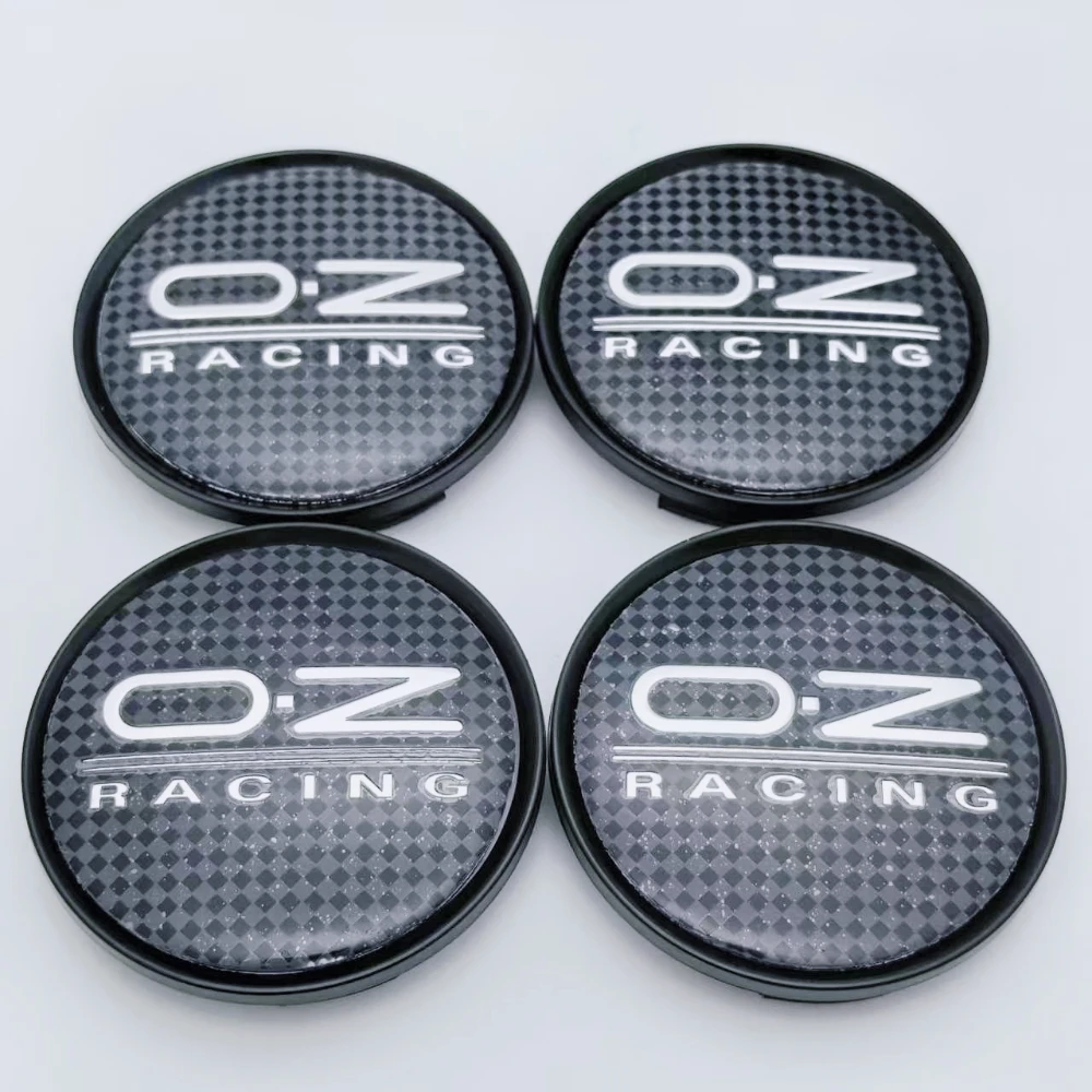 非売品？ 新品未使用 OZ RACING メタルエンブレム 4個 63mm /58mm I.D O.Z OZレーシングロゴエンブレム カーホイール