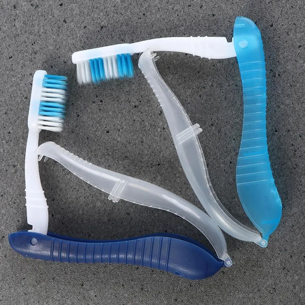 Hiking Tooth Cleaning Tools Hygiene Oral Foldable Toothbrush Travel Toothbrush Disposable Toothbrush Camping Toothbrush