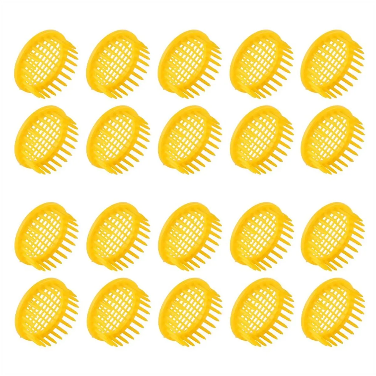 ABFW 20PCS Beekeeping Rearing Box Queen Bee Cell Cage Bee Rearing Tool for Isolating Queen Bees Beekeeping Equipment