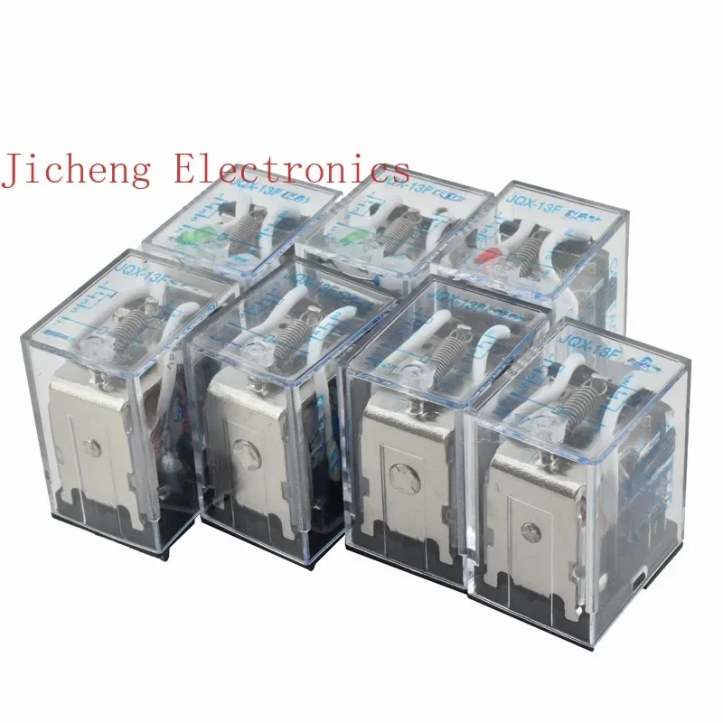 

10PCS JQX-13F Relay for LY2N-J DC 12V 24V AC110V/220V HF13F