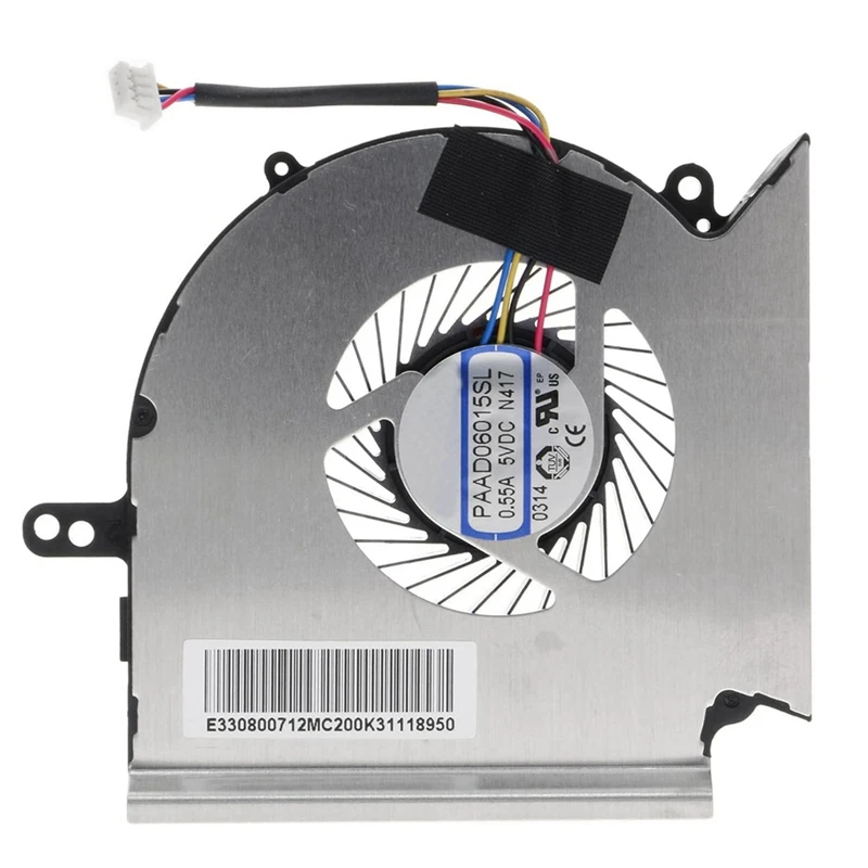 Cpu GPU Cooling Fan For Msi Gl75 Leopard 10Sdr 10Ser 9Sc 9Sd Ms-17E2 N414 17 Durable