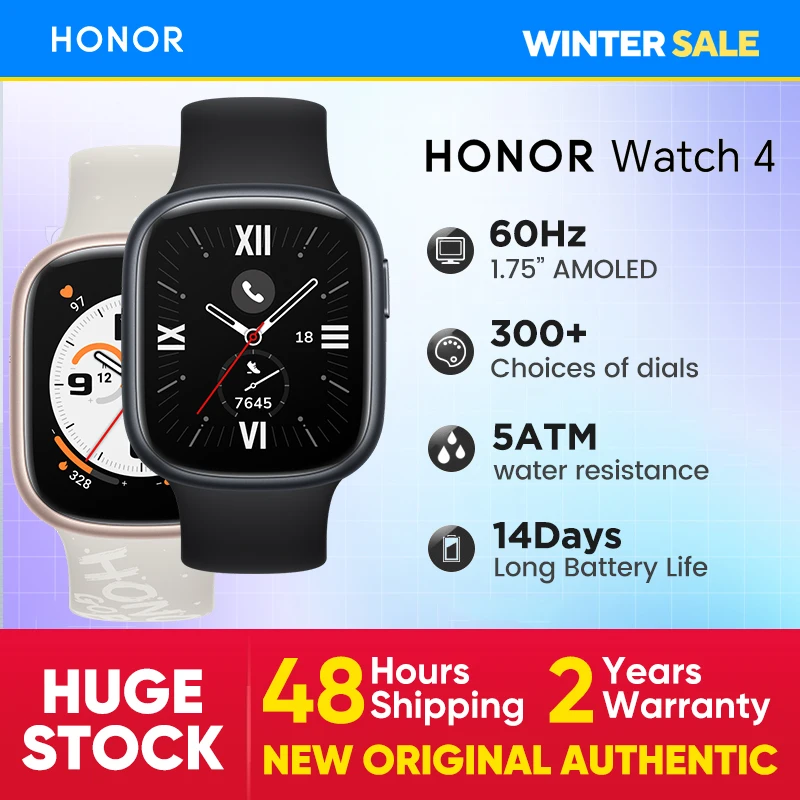 Honor Watch 4 Smartwatch Bluetooth Calling 1.75