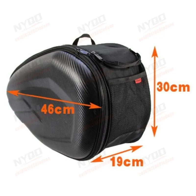 Universal Motorcycle Waterproof Racing Race Helmet Travel Bags Suitcase Saddlebags Back Seat Bag For BMW YAMAHA Honda