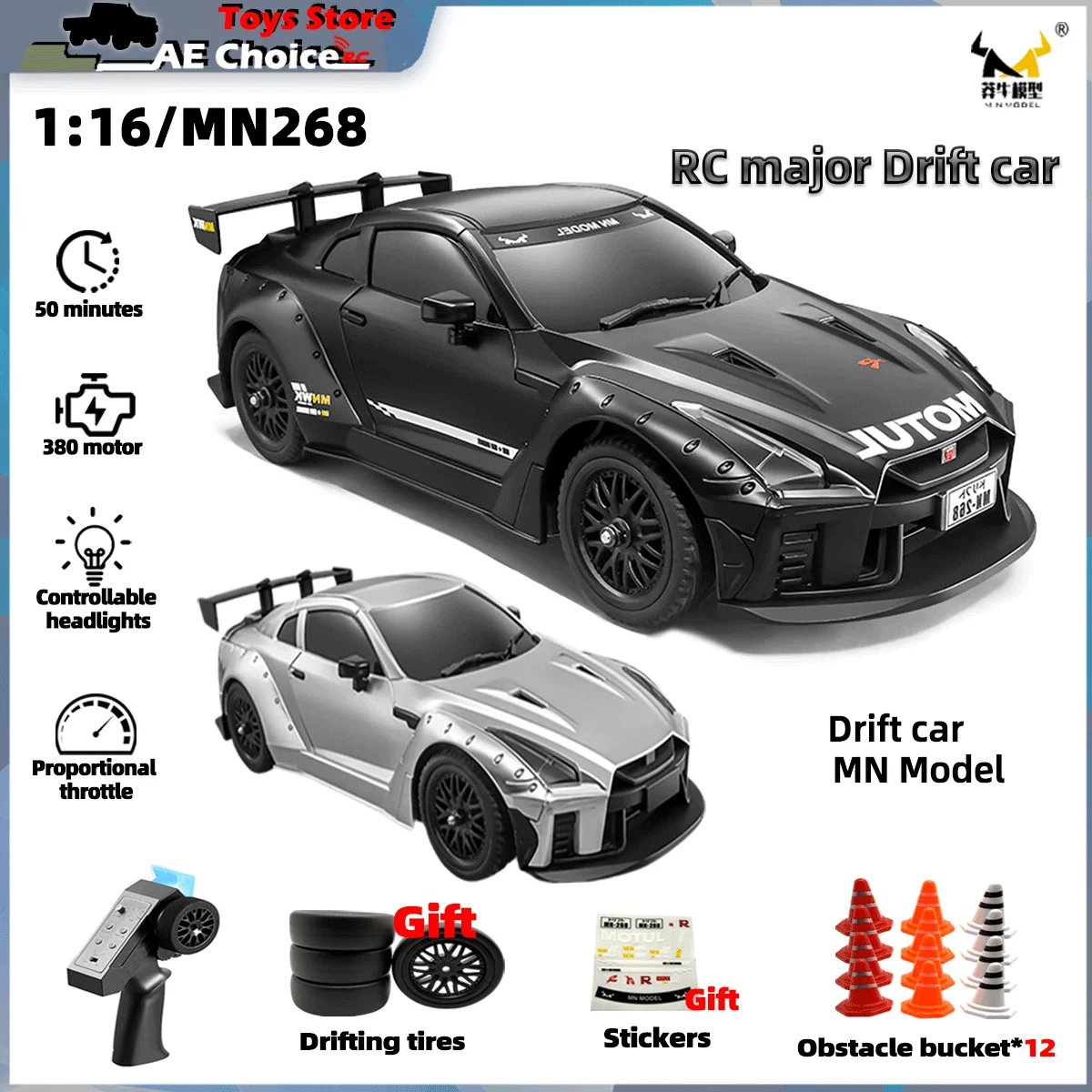 MN Mode MN268 1:16 كامل النطاق سيارة التحكم عن بعد 2.4G المهنية الانجراف سباق السيارات الانجراف سباق السيارات لعب للكبار الهدايا