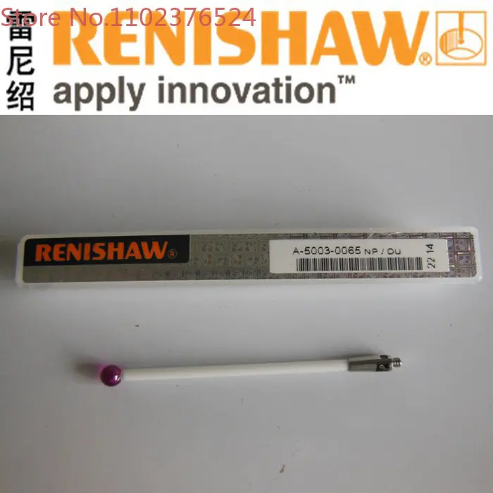 

Renishaw UK three coordinate measuring needle A-5003-0065 probe Ruby probe