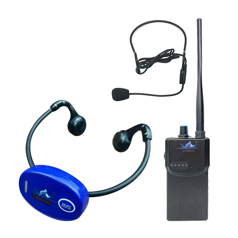 Underwater Swimming Training System1 Bone Conduction Headset 1 FM Transmitter