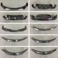 Cabron Fiber Body Kit Front Rear Lip for Infiniti Q50 Q50L modified tail wing surround Auto Accessories