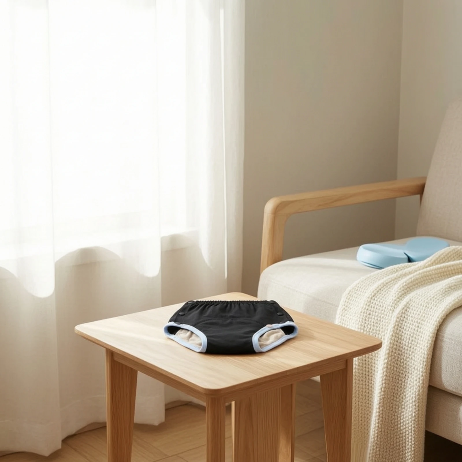 再利用可能な大人用おむつ（スナップ付き）伸縮性のある大人用布おむつ（スナップ付き）漏れ防止下着大人用快適ソフト下着