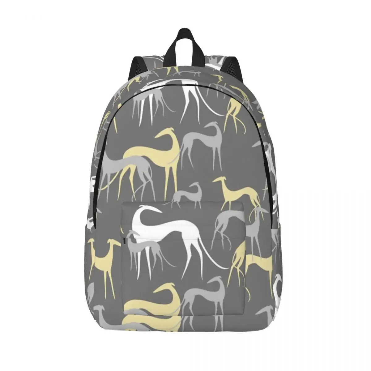 Sighthounds Backpack for Boy Girl Kids Student School Book Bags Greyhound Whippet Dog Daypack Preschool Primary Bag Durable