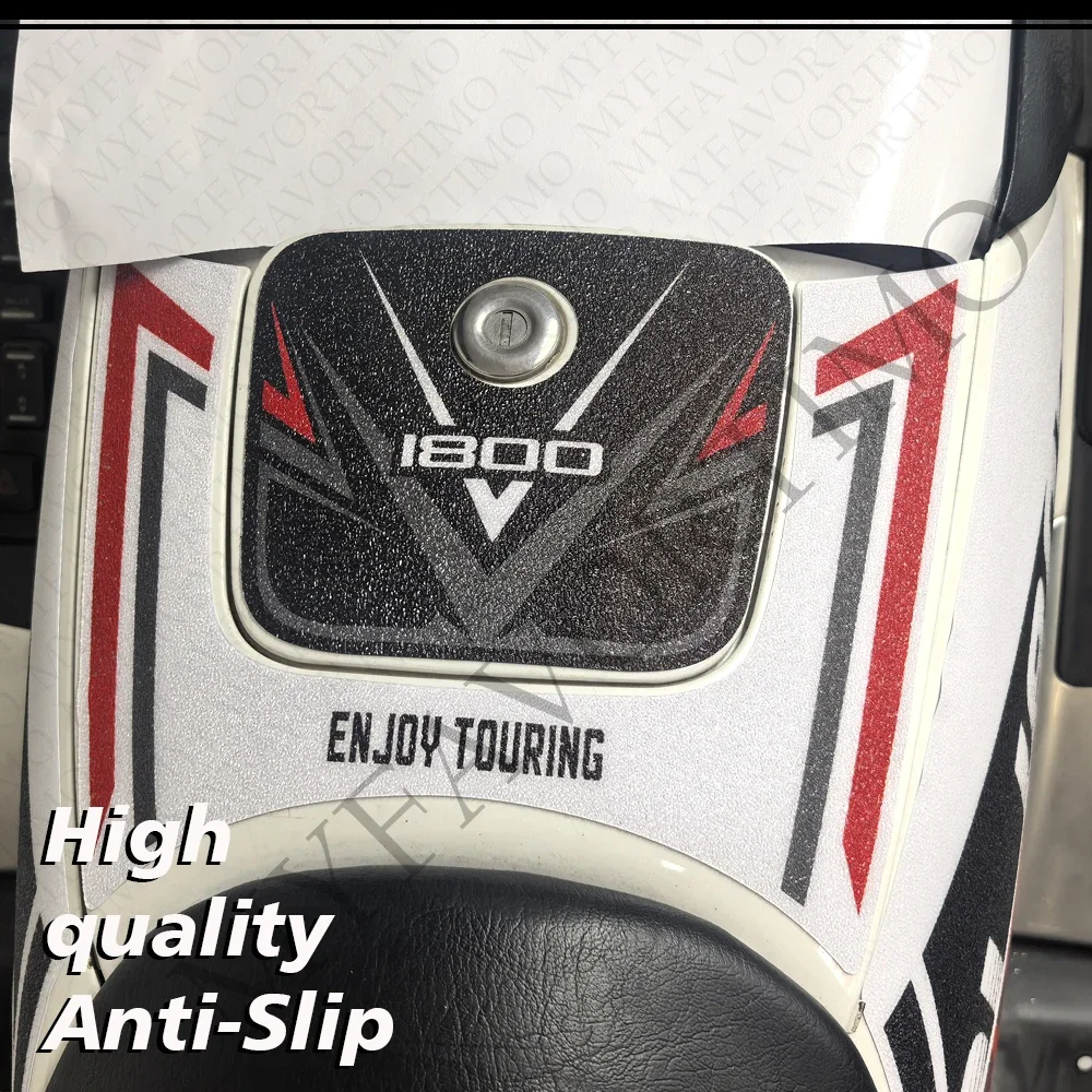 Matte Anti-Slip Decals Stickers Tank Pad Knee Grip Protector For Honda Goldwing GL1800 F6B 2011-2017 Motorbike Accessories