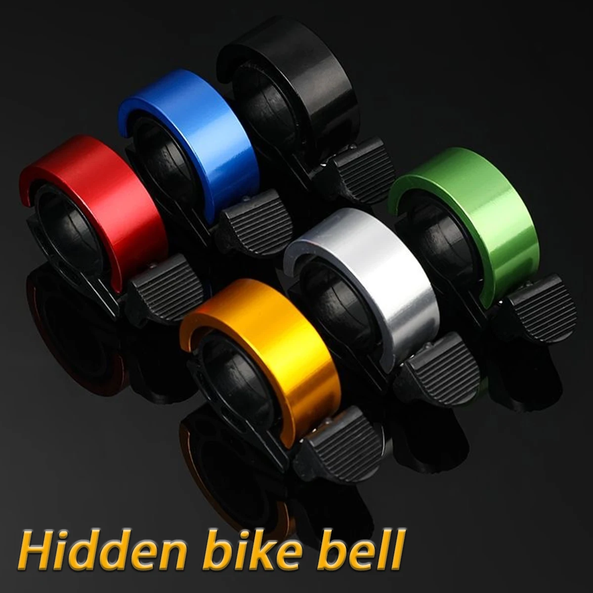 Invisible Bicicleta Safety Bell, Ciclismo Sinal de Aviso, Tom Alto e Claro, Moda Chifre, MTB Bike Equipment, Acessórios