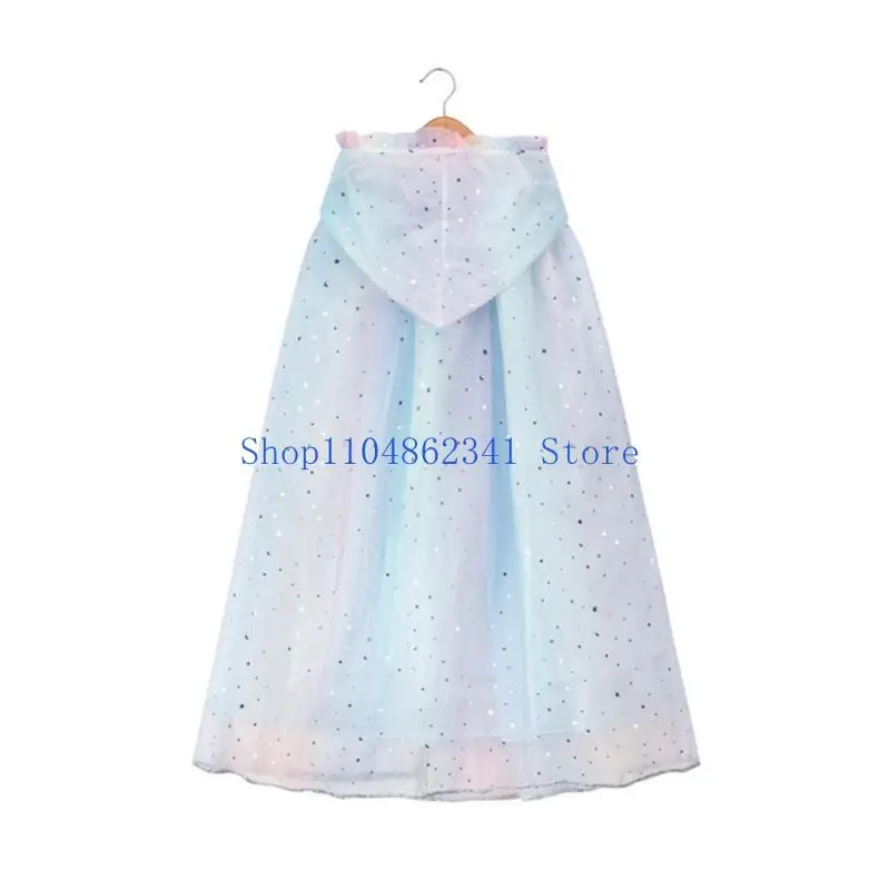 5asd Bé Gái Đầm Có Mũ Trùm Đầu Mũi Tập Đi Trang Phục Hóa Trang Cho Công Chúa Áo Choàng