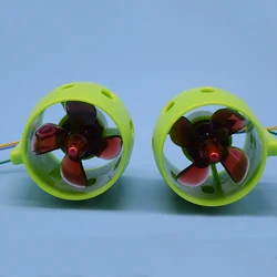 12-24V 20A Brushless Motor 4 Blade Underwater Thruster RC Bait Boat Accessory Plastic RC boat accessories high performance
