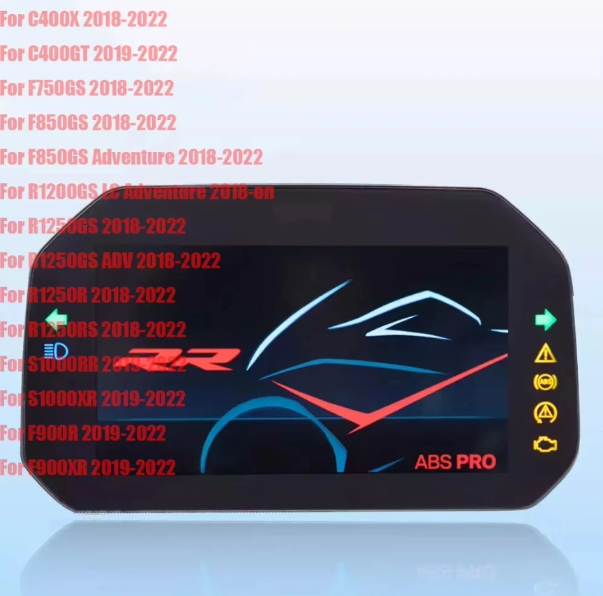 New Replace TFT Lcd Display Glass Dashboard Navigation ICC6.5IN for BM W S1000RR R1250RG F850GS F900GS M1000R C400X R1250GS view 6