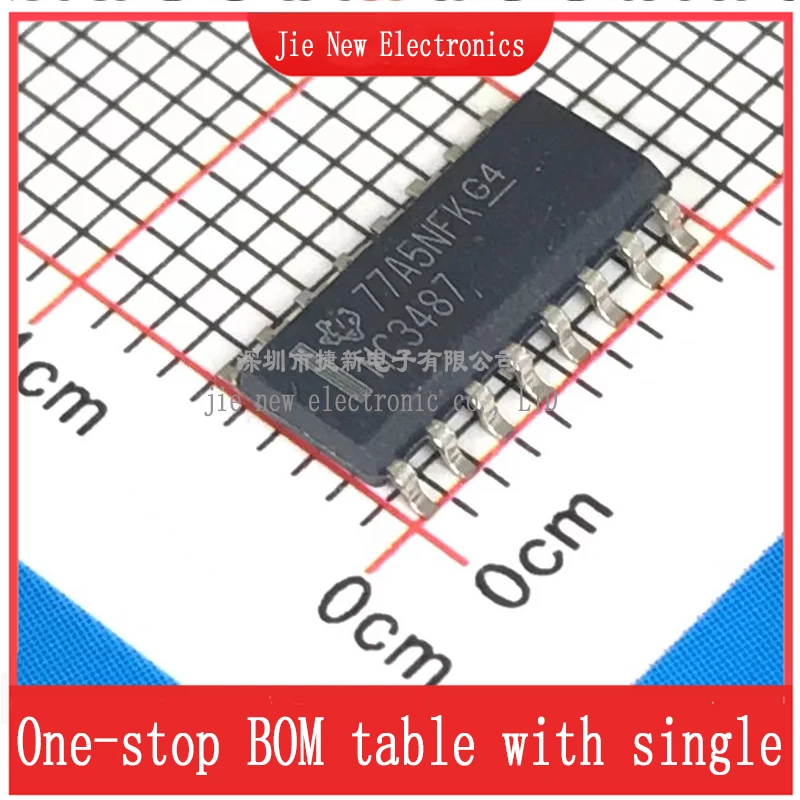 5PCS MC3487DR SOP-16 Integrated circuit new original spot supply
