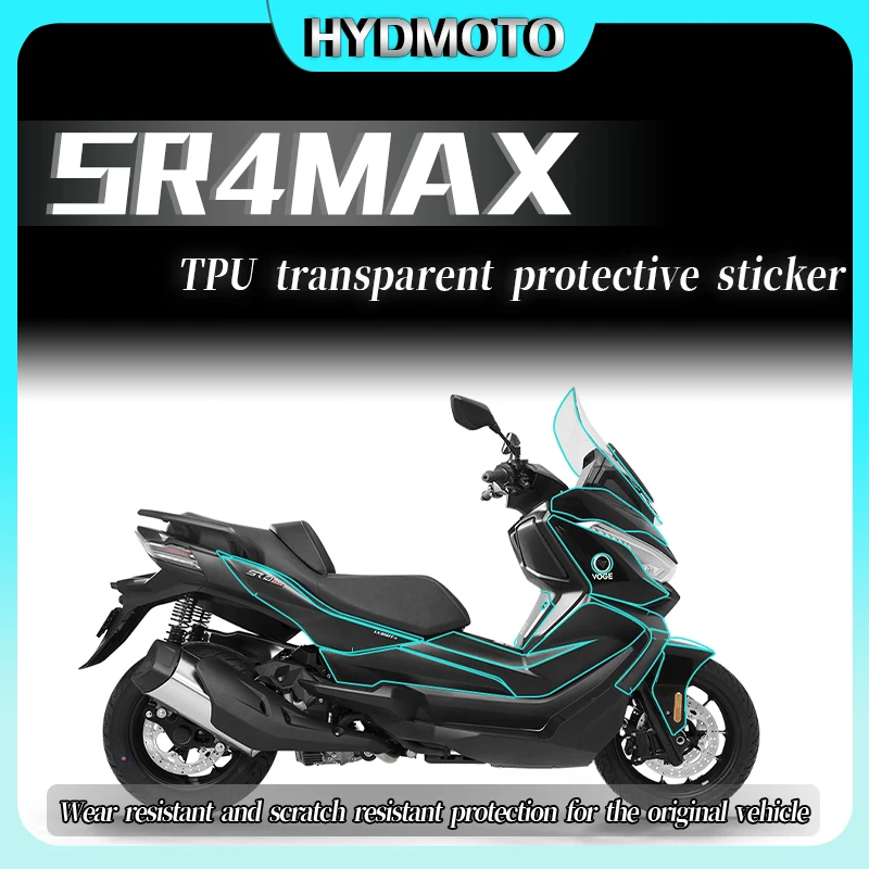 

For VOGE SR4MAX SR4 MAX invisible car cover film transparent protective film windshield modification accessories