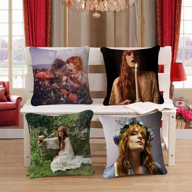 غطاء وسادة ويلش من سنجر فلورنسا لغرفة النوم وغرفة المعيشة وغطاء وسادة مزخرف للأريكة