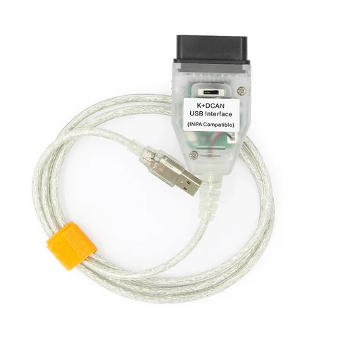 Диагностический сканер K+DCAN FTDI FT232RL с чипом и переключателем USB K DCAN OBD 2 OBD2 для диагностики автомобилей