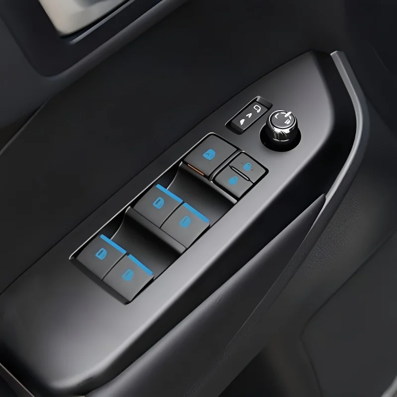 18Pcs/set Car Function Button Switch Button Fluorescent Stickers Waterproof Wear-resistant Car Interior Decoration Stickers