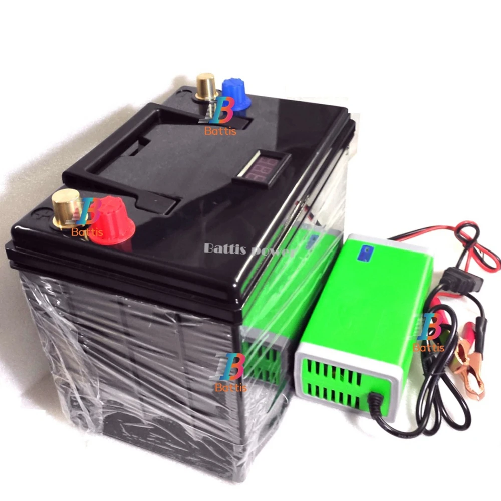 

12V 30Ah Mini Lithium ion Battery Lightweight and Portable BMS Protection Suitable for Multiple Scenarios+Charger