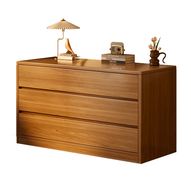 

Solid wood chest of drawers Bedroom locker Simple modern chest of drawers Living room wall storage cabinet Bedside cabinet