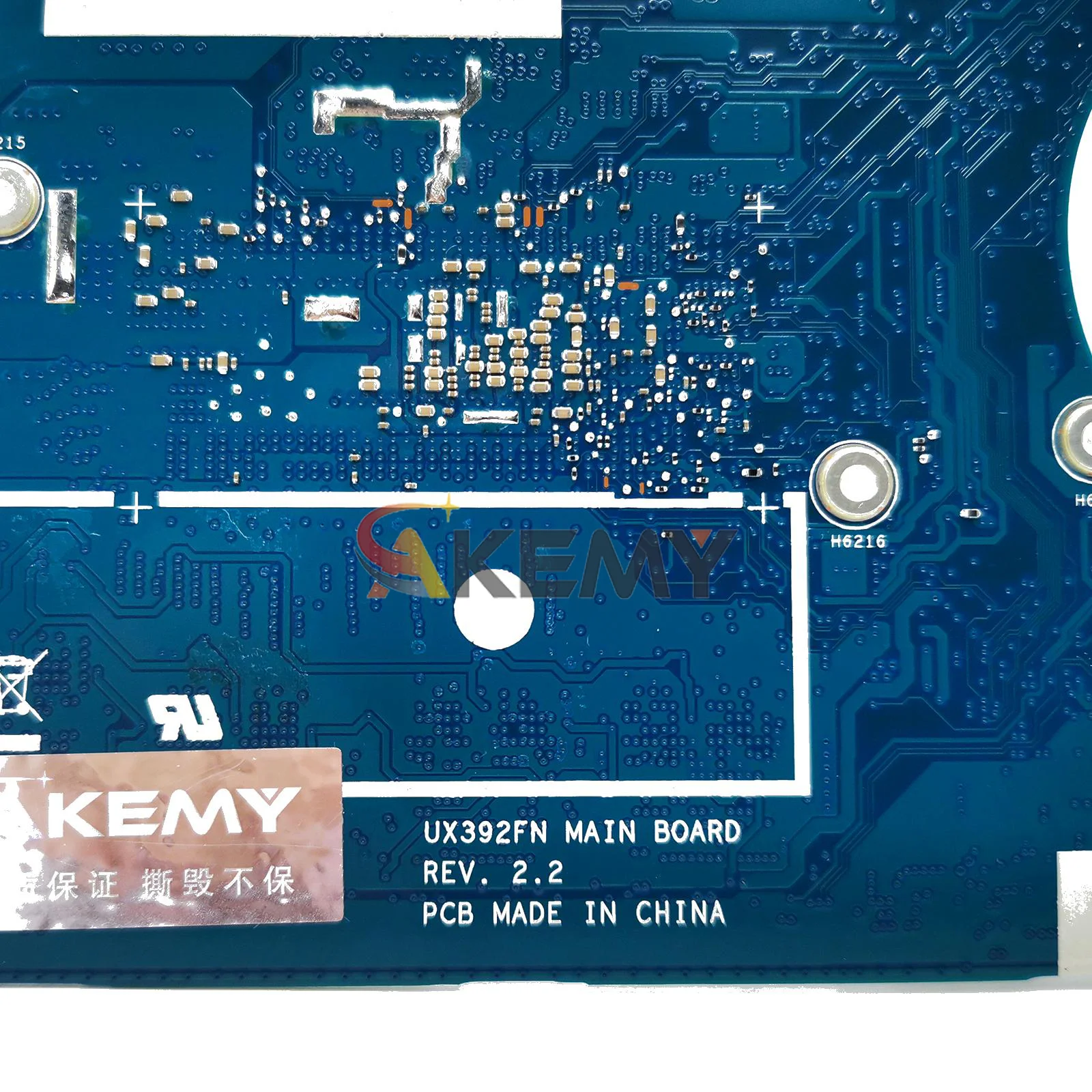 UX392FA Laptop Motherboard For ASUS ZenBook UX3000X UX392F S13 UX392FN UX392FA Mainboard W/ I3 I5 I7 CPU 100% tests OK fast ship