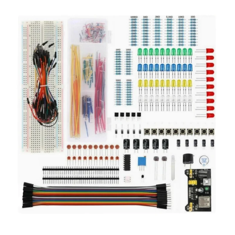 830-Pin MB-102 Breadboard-Kit |   Kompatibel mit dem Starter-Set UNO R3 Component Pack für Anfänger