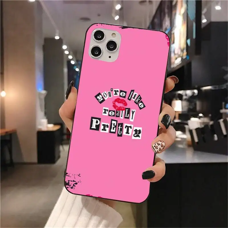 Mean Girls Burn Book Phone Case For iPhone 11 12 Mini 13 14 Pro XS Max X 8 7 6s Plus 5 SE XR Shell