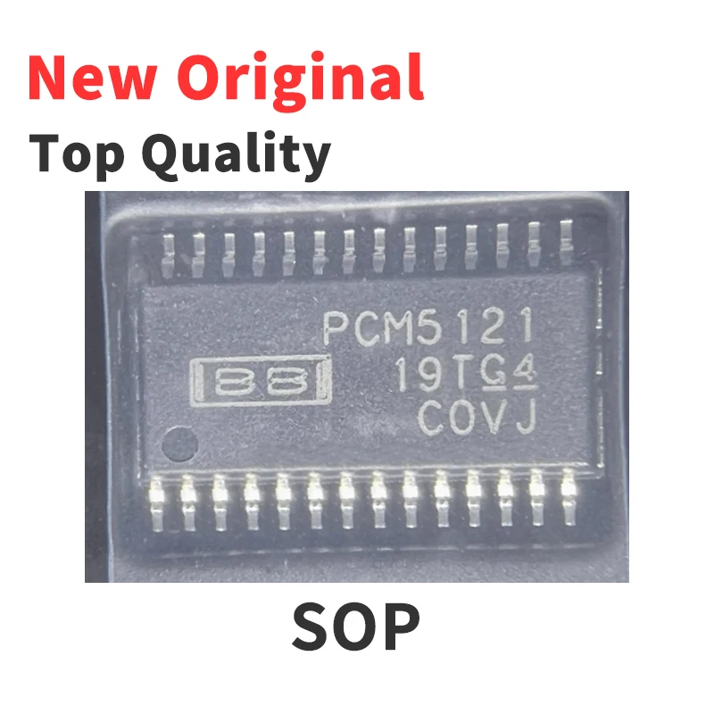 (10 Pieces) PCM5121PWR PCM5122PWR PCM1681PWPR SOP New Original Chip