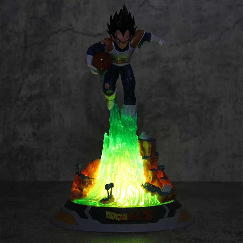 Dragon Ball Z Vegeta Super Saiyan 25 cm Action PVC Figure - Dive Escape Statue Collezione di modelli Decorazione Giocattolo Regalo per ragazzi