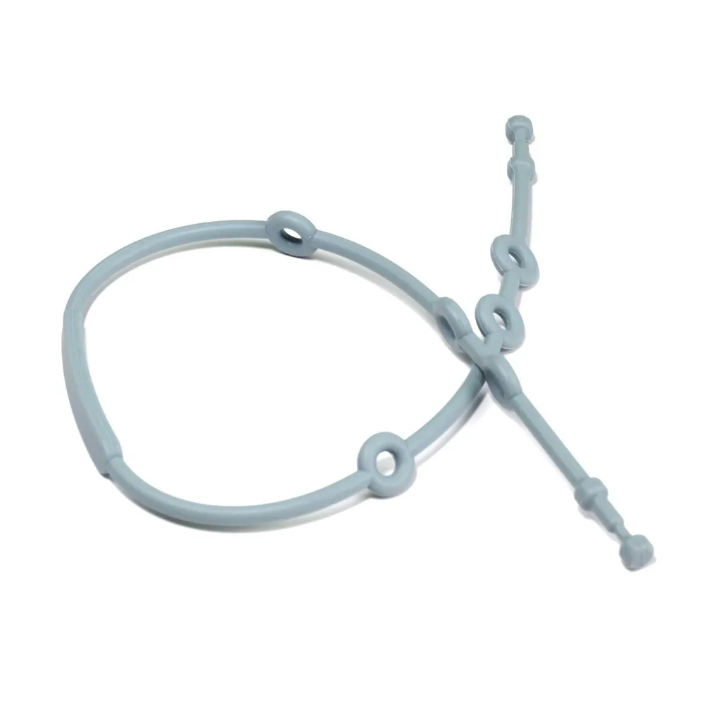 New Silicone Baby Pacifier Chain Anti Fall Rope Stroller Accessory Anti-lost Chain Pacifier Holder Clips