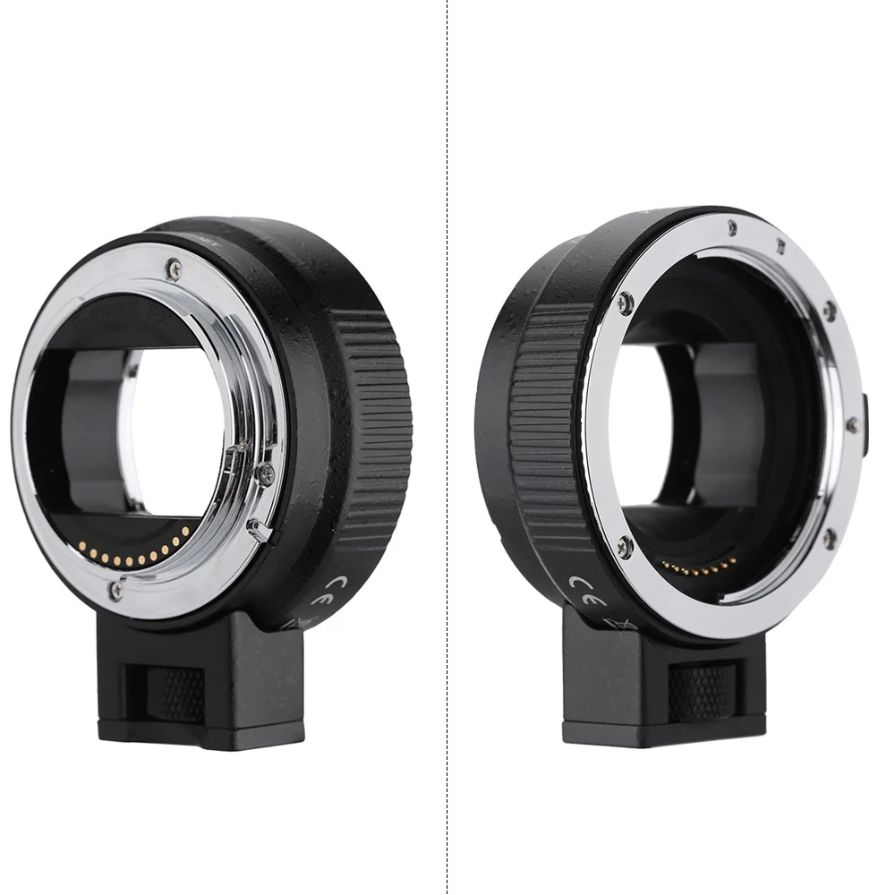 Andoer Auto Focus AF EF-NEXII Adapter Ring for Canon EF EF-S Lens to use for Sony NEX E Mount 3/3N/5N/5R/A7/A7R/A7S/A5000/A5100