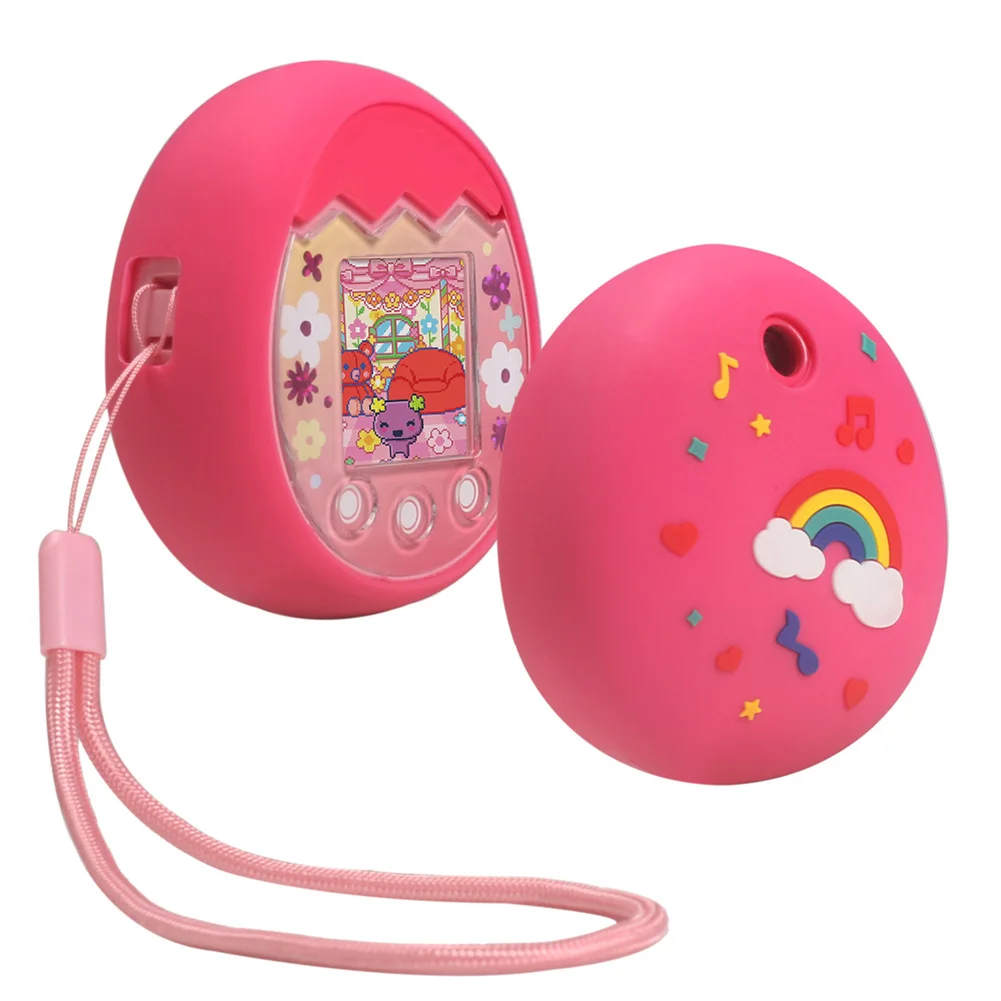 Electronic Pet Machine Silicone Cover Case Waterproof Anti-fall Protector for Tamagotchi Pix Games Accessories - Image 3